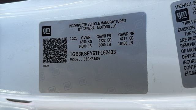 2026 Chevrolet Silverado 3500 HD Chassis Cab Work Truck