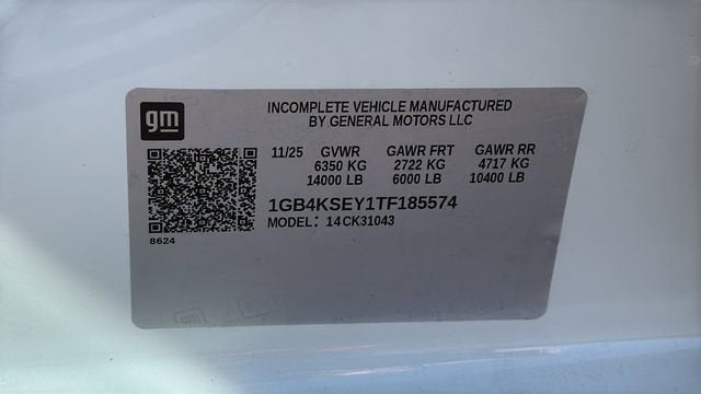 2026 Chevrolet Silverado 3500 HD Chassis Cab Work Truck