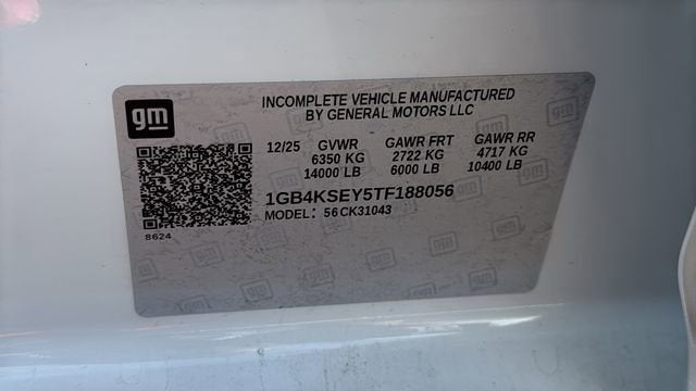 2026 Chevrolet Silverado 3500 HD Chassis Cab Work Truck