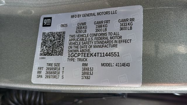 2026 Chevrolet Colorado Trail Boss