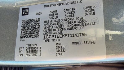 2026 Chevrolet Colorado Trail Boss