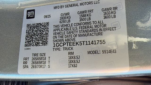 2026 Chevrolet Colorado Trail Boss