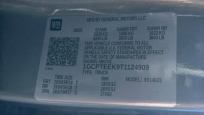 2026 Chevrolet Colorado Trail Boss