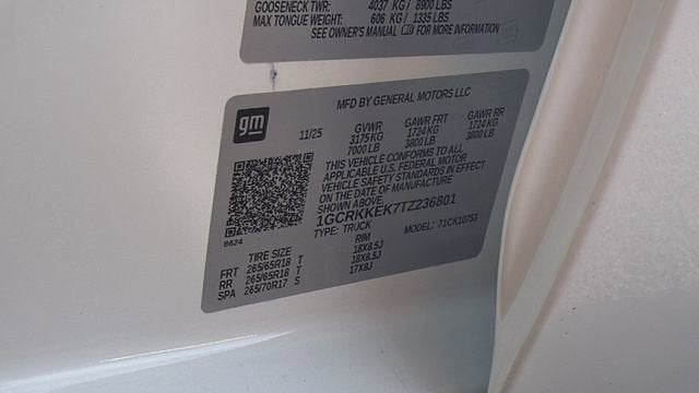 2026 Chevrolet Silverado 1500 LT (2FL)