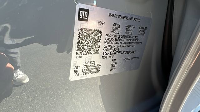 2024 GMC HUMMER EV SUV 2X