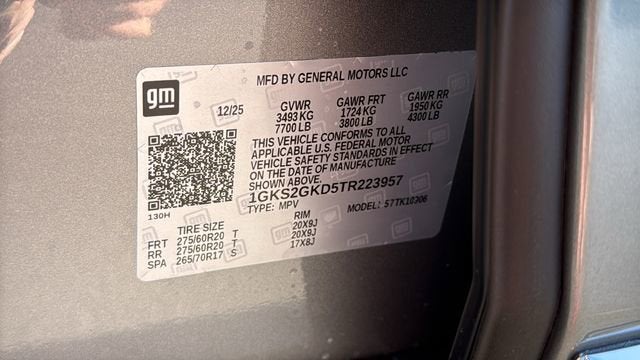 2026 GMC Yukon XL Elevation