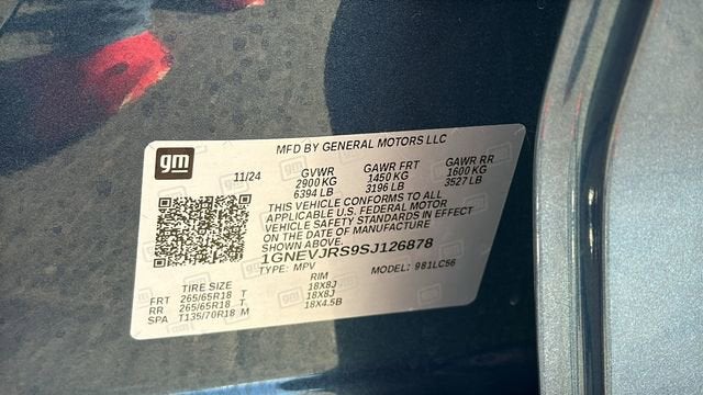 2025 Chevrolet Traverse Z71