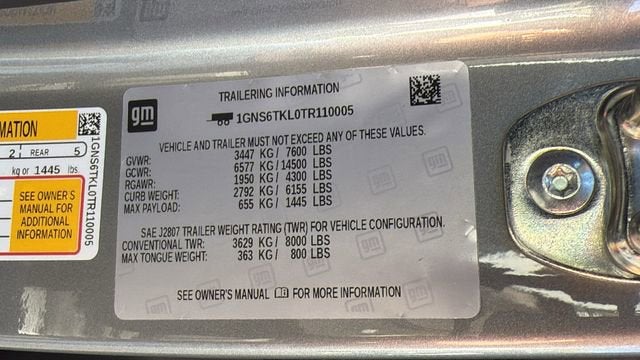 2026 Chevrolet Tahoe High Country