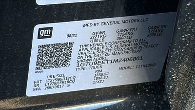 2021 GMC Sierra 1500 AT4