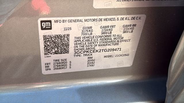 2026 Chevrolet Silverado 1500 Custom Trail Boss