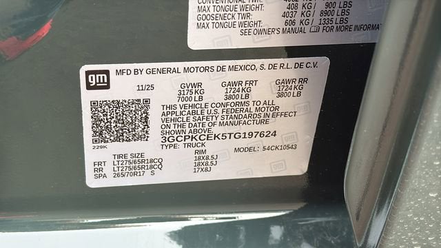 2026 Chevrolet Silverado 1500 Custom Trail Boss