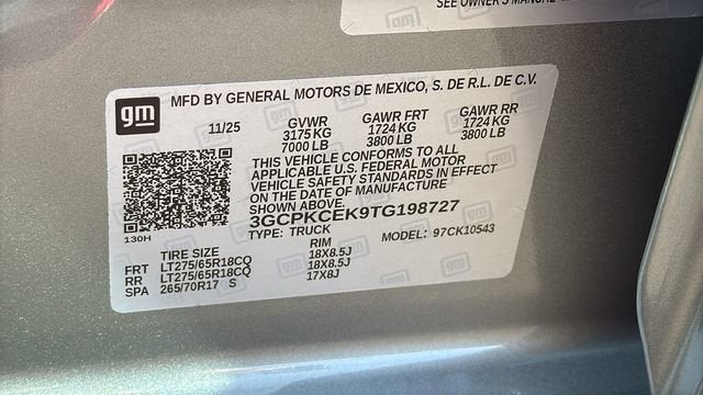 2026 Chevrolet Silverado 1500 Custom Trail Boss