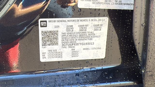 2026 GMC Sierra 1500 AT4X