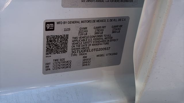 2026 GMC Sierra 1500 AT4X