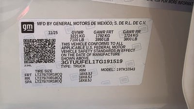 2026 GMC Sierra 1500 AT4X