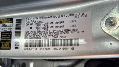 2025 Toyota Tacoma 4WD SR
