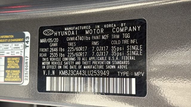 2020 Hyundai Tucson Value