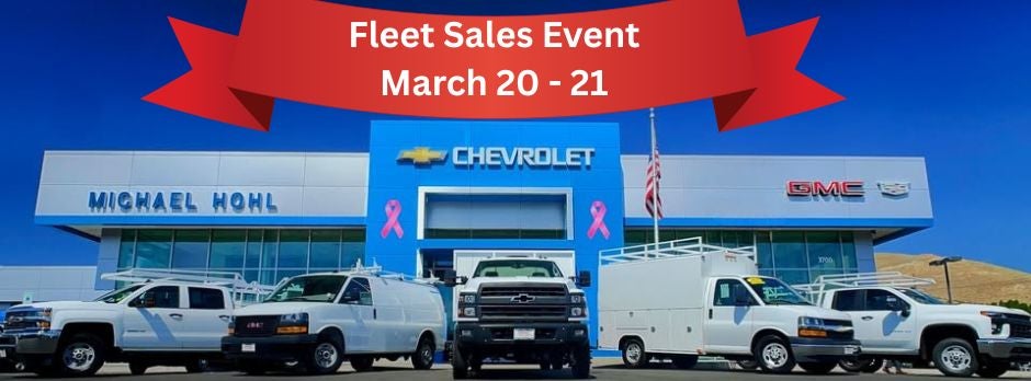 Fleet Sales Event Banner